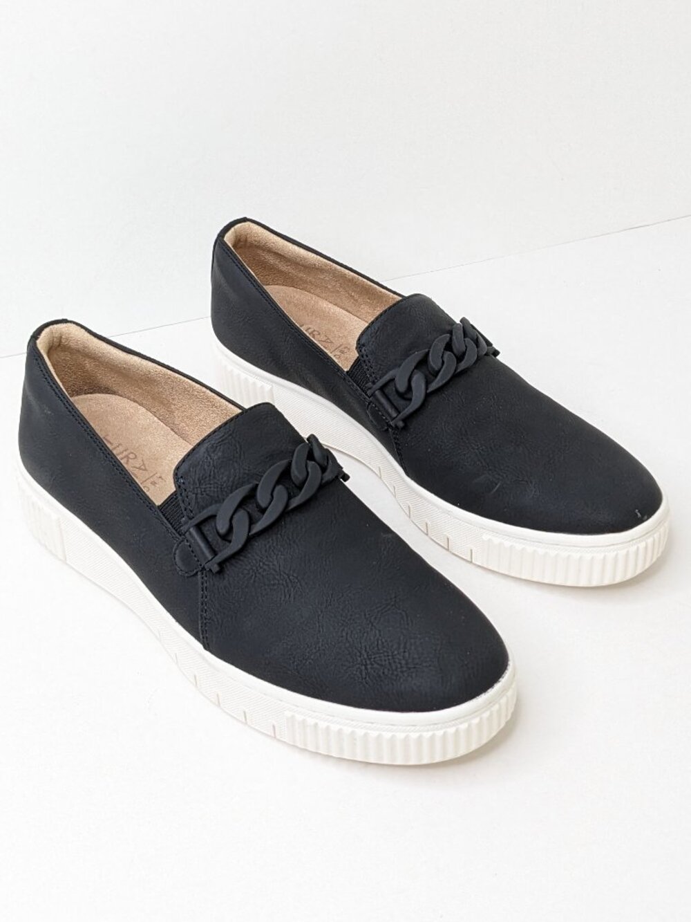 Naturalizer Trish Slip-On Shoes Black Womens 9.5